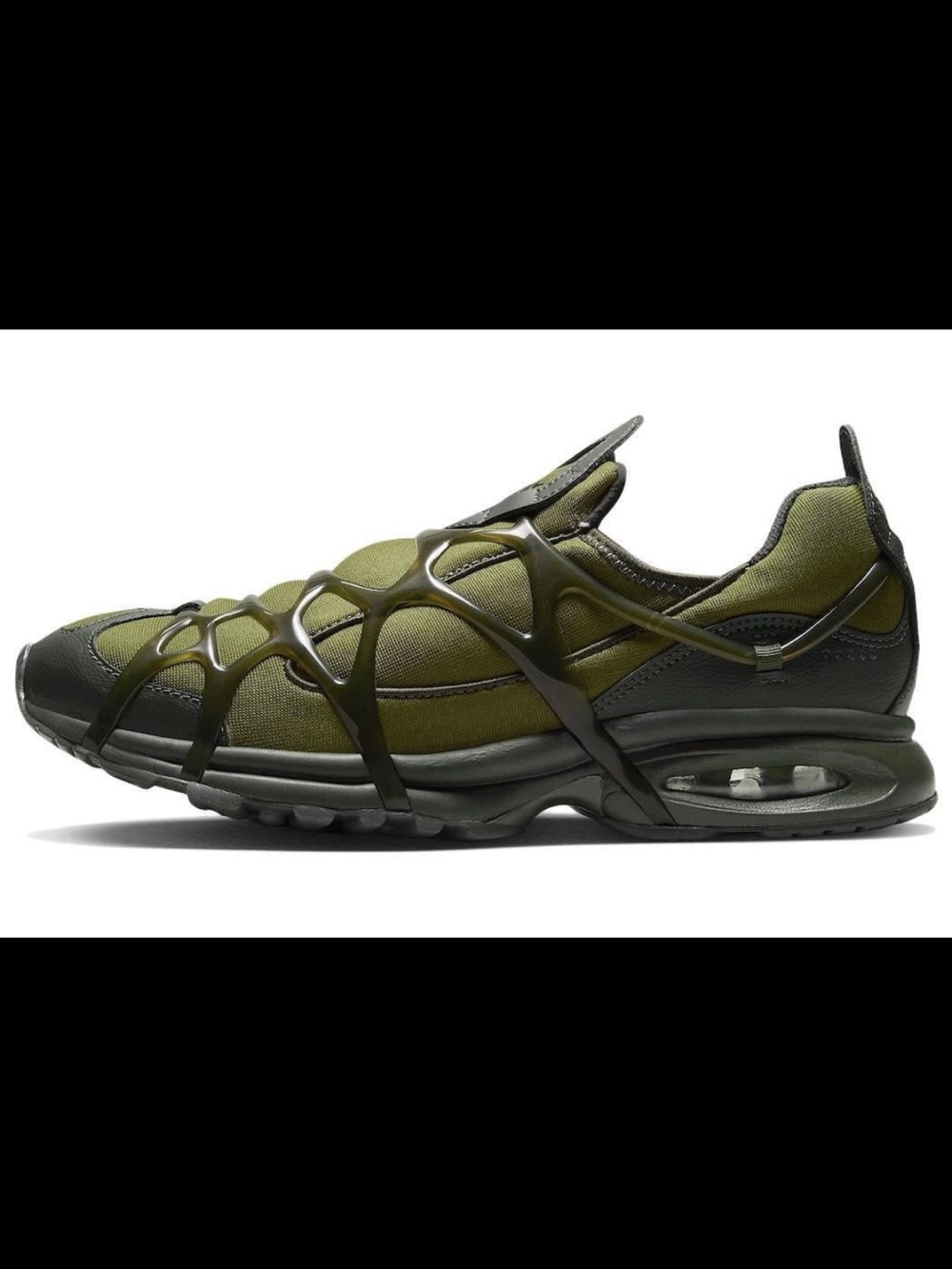 Nike Olive/Trek Green Cage-Style Running Shoes - Picture 4 of 6